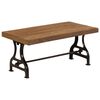 vidaXL Couchtisch Altholz Massiv 100x60x40 cm
