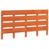vidaXL Kopfteil Braun 140,5 x 3 x 80 cm Massives Kiefernholz