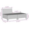 vidaXL 6-tlg. Garten-Lounge-Set mit Kissen Grau Poly Rattan