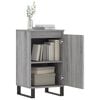 vidaXL Sideboards 2 Stk. Grau Sonoma 40x35x70 cm Holzwerkstoff