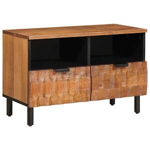 vidaXL TV-Schr&auml;nk Akazienbraune Oberfl&auml;che 70 x 33 x 46 cm