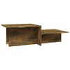 vidaXL Couchtisch R&auml;uchereiche 111,5x50x33 cm Holzwerkstoff