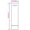 vidaXL Sands&auml;cke 10 Stk. Dunkelgr&uuml;n 103 x 25 cm HDPE