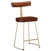 vidaXL Barhocker 2 Stk. 49x43x79 cm Mango Massivholz