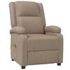 vidaXL Massagesessel Cappuccino-Braun Kunstleder
