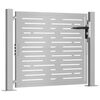 vidaXL Gartentor 100x100 cm Cortenstahl Quadratisches Design