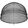 vidaXL Pool-Dome Schwarz 500 x 500 x 236 cm