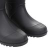 vidaXL Gummistiefel Schwarz Größe 44 PVC