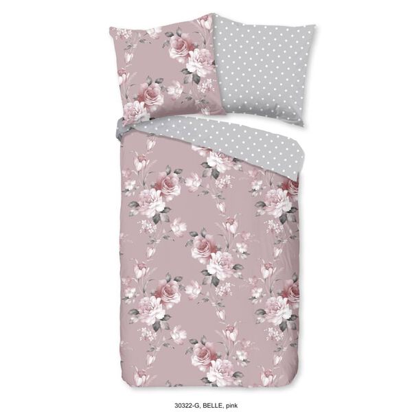 Good Morning Bettw&auml;sche-Set Belle 155x220 cm Rosa