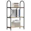 vidaXL B&uuml;cherregal Sonoma-Eiche 60 x 30 x 109 cm Holzwerkstoff