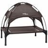 vidaXL Hundebett Braun 63 x 49,5 x 60 cm Stahl