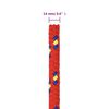 vidaXL Bootsseil Rot 14 mm 100 m Polypropylen
