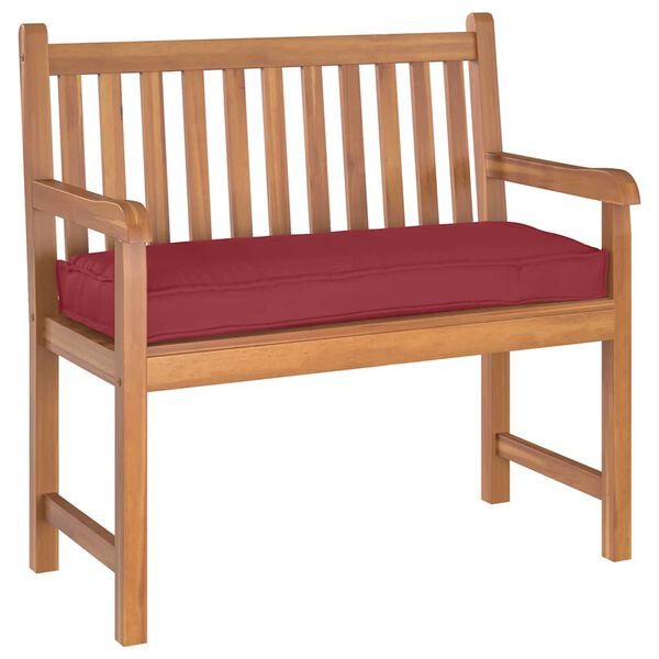 vidaXL Kissen Weinrot 100 x 40 x 8 cm Oxford-Stoff