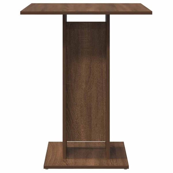 vidaXL Bistrotisch Braun Eichen-Optik 60x60x75 cm Holzwerkstoff