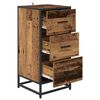 vidaXL Sideboard Altholz 35,5 x 35 x 76 cm