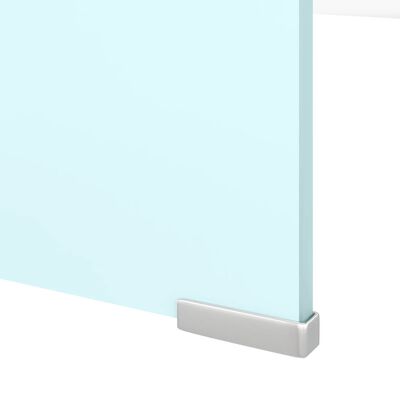 vidaXL TV-Aufsatz/Monitorerhöhung Glas Grün 120x30x13 cm