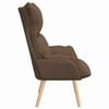 vidaXL Sessel Braun 69 x 74 x 93 cm Stoff