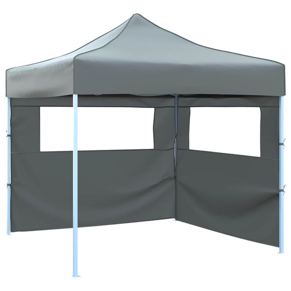 vidaXL Party-Zelt Anthrazit 291 x 291 x 315 cm Oxford-Stoff