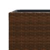 vidaXL Pflanzk&uuml;bel Braun 30x30x60 cm Poly Rattan