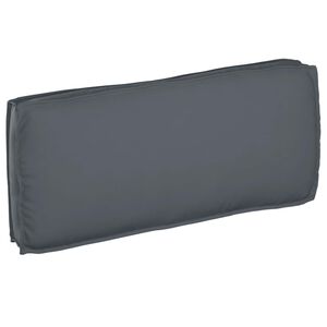 vidaXL Kissen Oxford-Stoff Anthrazit 120 x 50 x 12 cm