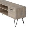 Homemania TV-Schrank Almira 120x35x50 cm Holzoptik und Schwarz