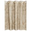 vidaXL Samtvorh&auml;nge mit Vorh&auml;ngen 2 pcs Creme 140 x 140 cm Samt