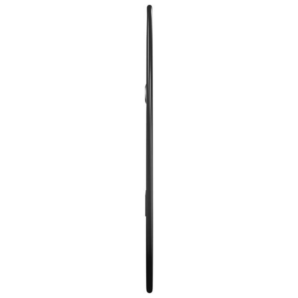 vidaXL Wandspiegel Schwarz 40x15 cm
