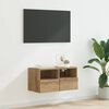 vidaXL TV-Wandschrank Artisan-Eiche 60 x 30 x 30 cm Holzwerkstoff
