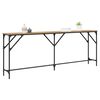 vidaXL Konsolentisch Artisan-Eiche 200 x 29 x 75 cm