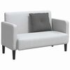 vidaXL R&uuml;ckenkissen Dunkelgrau 60 x 19 x 50 cm Stoff