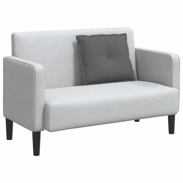 vidaXL R&uuml;ckenkissen Dunkelgrau 60 x 19 x 50 cm Stoff