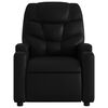 vidaXL Massage-Relaxsessel, Kunstleder, Schwarz