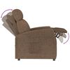 vidaXL Relaxsessel Braun Stoff