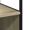 vidaXL Badschrank Sonoma-Eiche 35x37,5x166 cm Holzwerkstoff