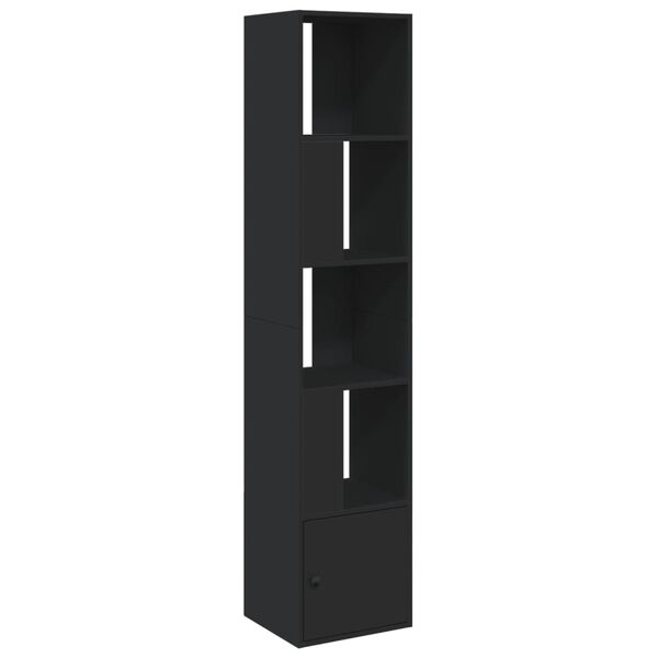 vidaXL B&uuml;cherregal Schwarz 40x36x189 cm Holzwerkstoff