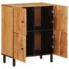 vidaXL Beistellschrank 60x33x75 cm Massivholz Akazie