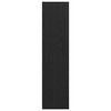 vidaXL Kleiderschrank Schwarz Eichen-Optik 50 x 30 x 200 cm
