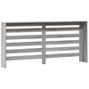 vidaXL Heizk&ouml;rperverkleidung Grau Sonoma 175x20x82 cm Holzwerkstoff