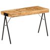 vidaXL Schreibtisch Massivholz Mango 118 x 50 x 75 cm