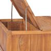 vidaXL Couchtisch Ausklappbare Tischplatte 65x64x35 cm Massivholz Teak