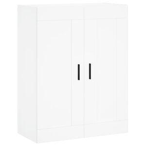vidaXL Wandschrank Wei&szlig; 69,5x34x90 cm Holzwerkstoff