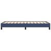 vidaXL Bettgestell ohne Matratze Blau 80x200 cm Stoff