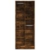 vidaXL Kleiderschrank R&auml;uchereiche 80x50x200 cm Holzwerkstoffs