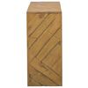vidaXL Konsolentisch 110x35x75 cm Massivholz Teak