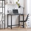 vidaXL Tisch Graues Sonoma 100 x 50 x 76,5 cm