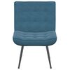 vidaXL Relaxsessel Blau 64x74x84 cm Samt