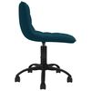 vidaXL Esszimmerst&uuml;hle 2 Stk. Drehbar Blau Samt