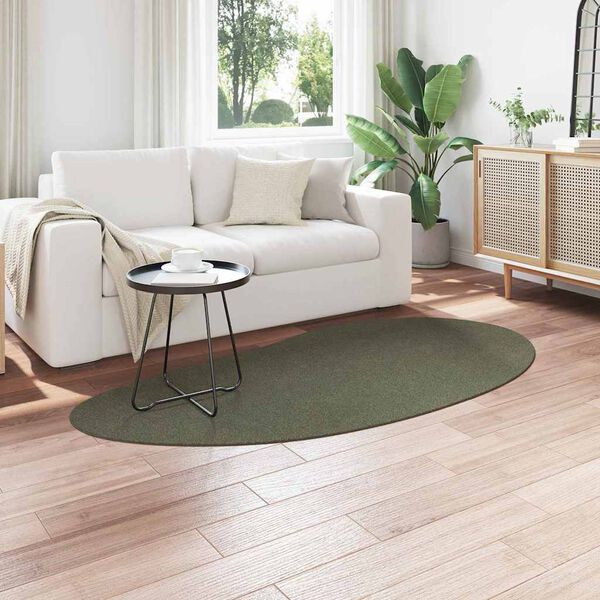 vidaXL Teppich Waldgrün 100 x 200 cm Polyester