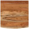 vidaXL Schreibtischplatte 80x80x3,8 cm Massivholz Akazie Baumkante