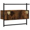 vidaXL TV-Wandschrank R&auml;uchereiche 60,5x30x51 cm Holzwerkstoff